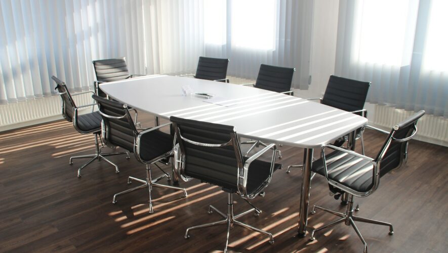 empty office conference room